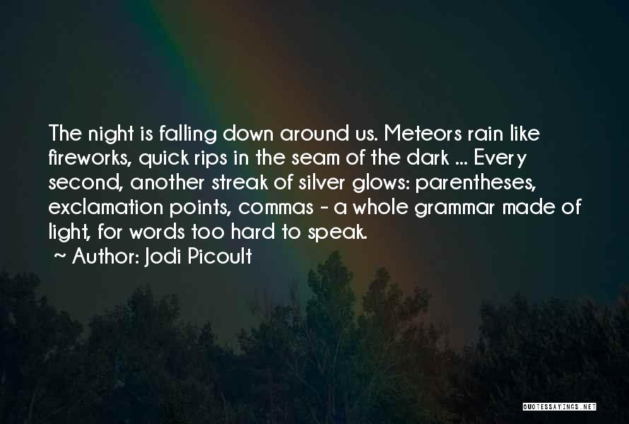 Rain Falling Down Quotes By Jodi Picoult