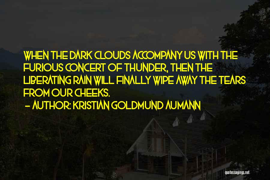 Rain Go Away Quotes By Kristian Goldmund Aumann