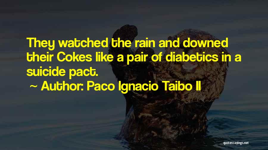 Rain Has Come Quotes By Paco Ignacio Taibo II