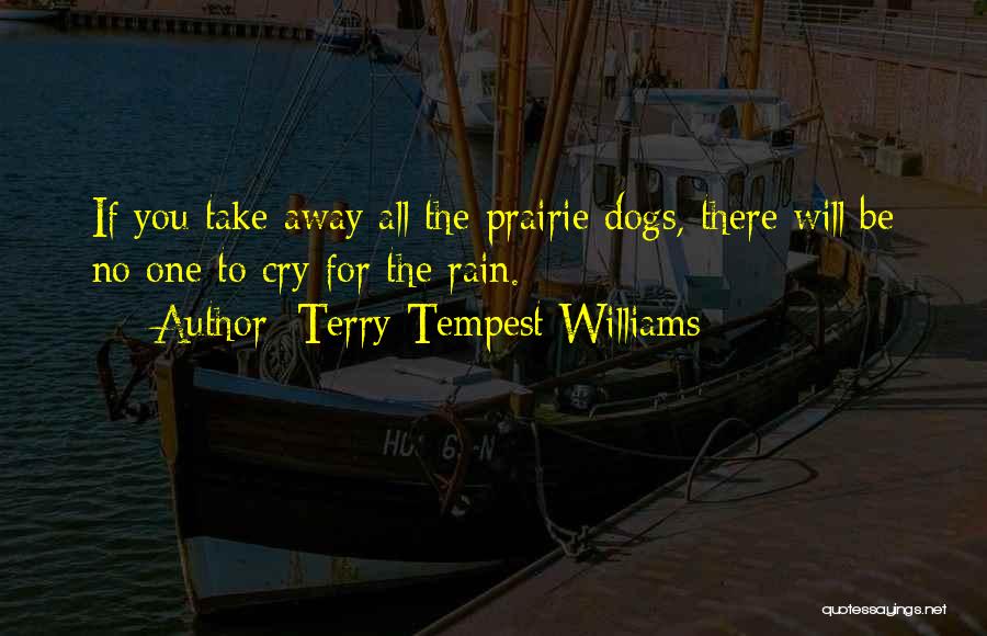 Rain Has Come Quotes By Terry Tempest Williams