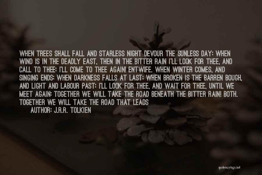 Rain In Winter Quotes By J.R.R. Tolkien