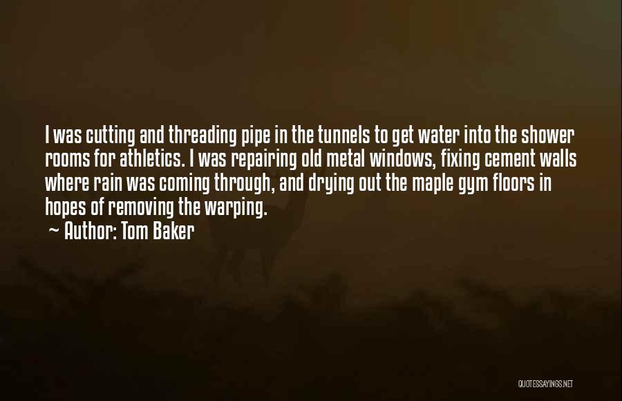 Rain Shower Quotes By Tom Baker