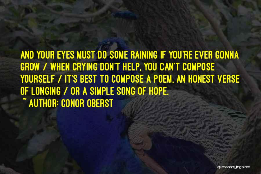 Rain Song Quotes By Conor Oberst