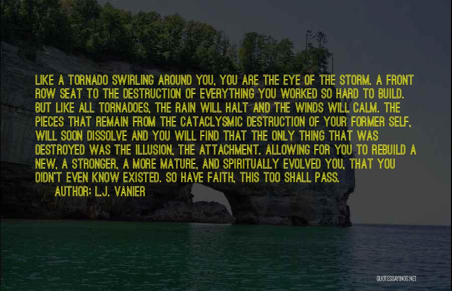 Rain Storm Quotes By L.J. Vanier