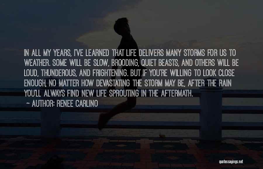 Rain Storms Quotes By Renee Carlino