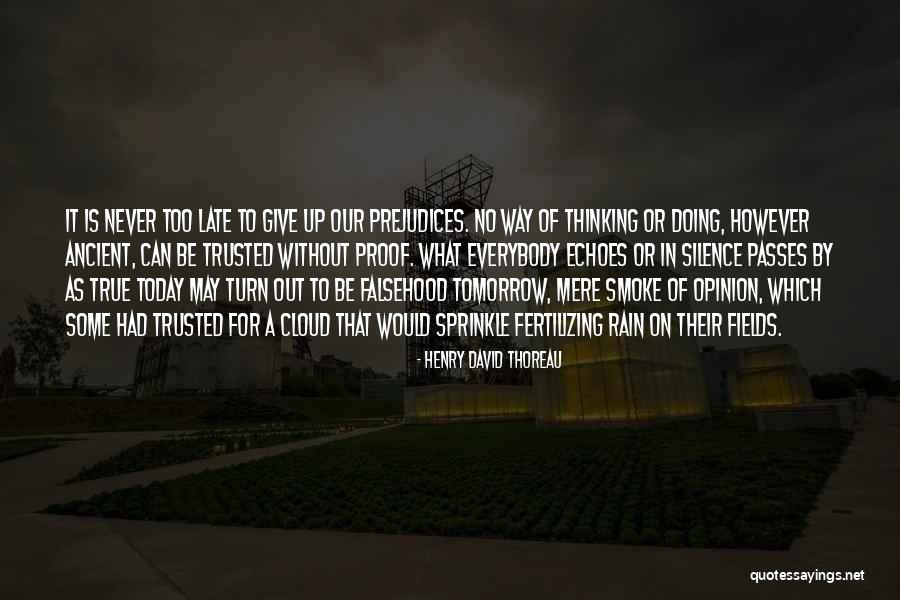 Rain Today Quotes By Henry David Thoreau Rain Today Quotes By Henry David Thoreau