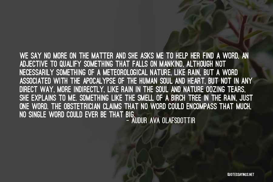 Rain Tree Quotes By Audur Ava Olafsdottir Rain Tree Quotes By Audur Ava Olafsdottir
