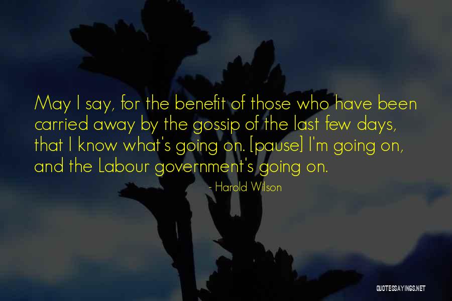 Raina Israel Quotes By Harold Wilson Raina Israel Quotes By Harold Wilson