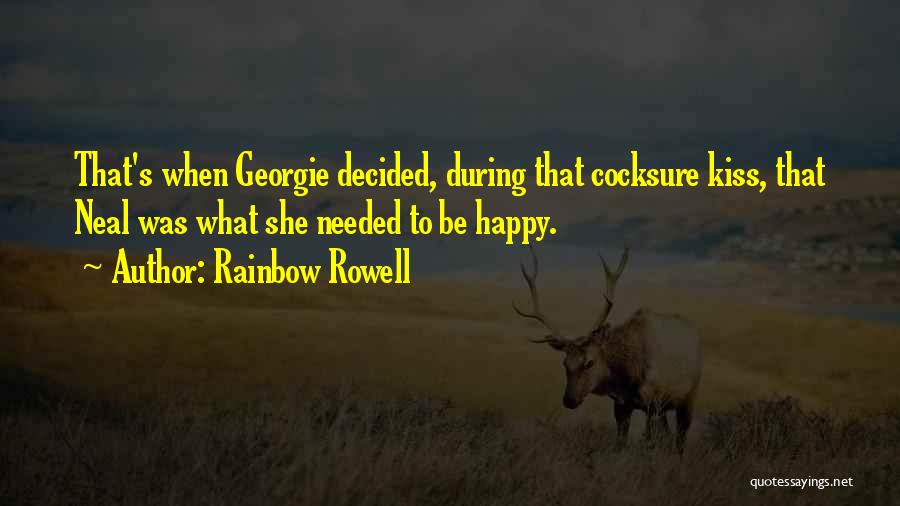 Rainbow And Happiness Quotes By Rainbow Rowell