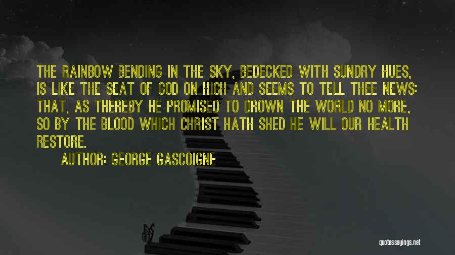 Rainbow God Quotes By George Gascoigne