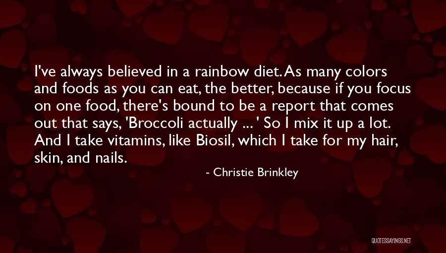Rainbow Hair Quotes By Christie Brinkley Rainbow Hair Quotes By Christie Brinkley