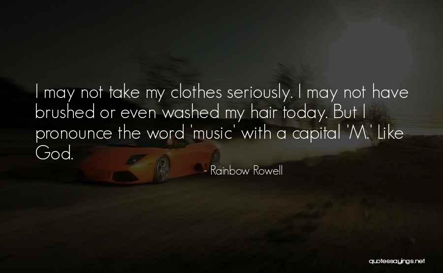 Rainbow Hair Quotes By Rainbow Rowell Rainbow Hair Quotes By Rainbow Rowell