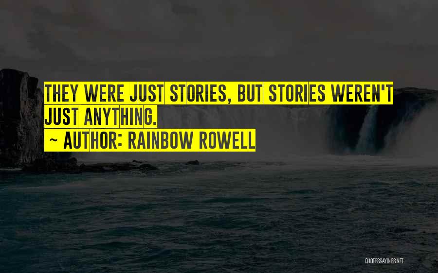 Rainbow Rowell Fangirl Quotes By Rainbow Rowell