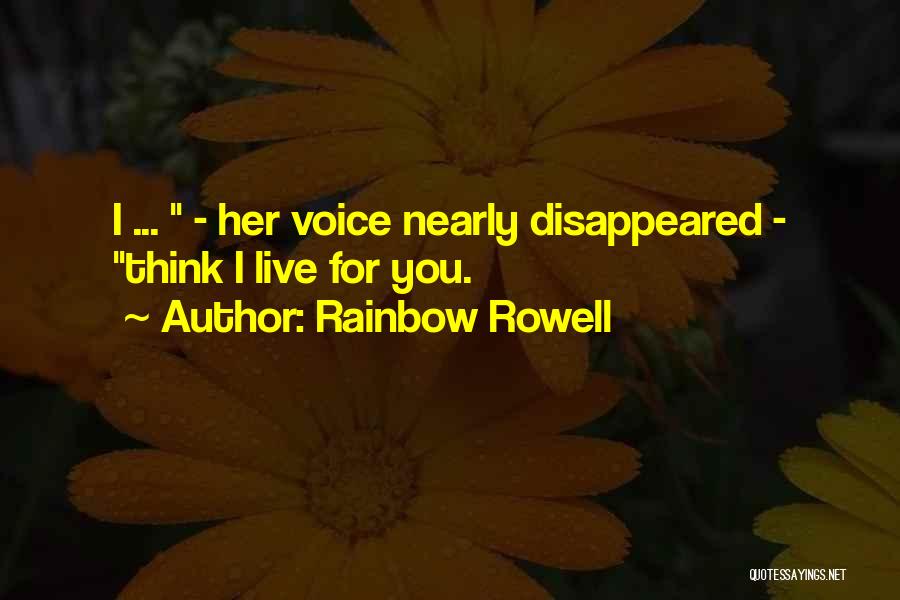 Rainbow Rowell Quotes 1231998