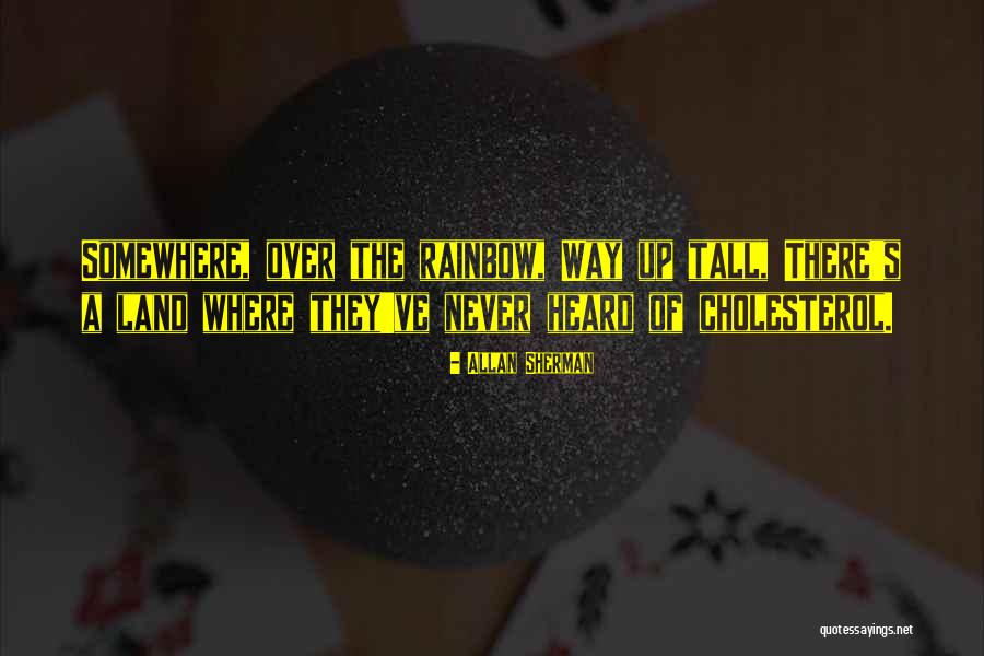 Rainbow Way Quotes By Allan Sherman Rainbow Way Quotes By Allan Sherman