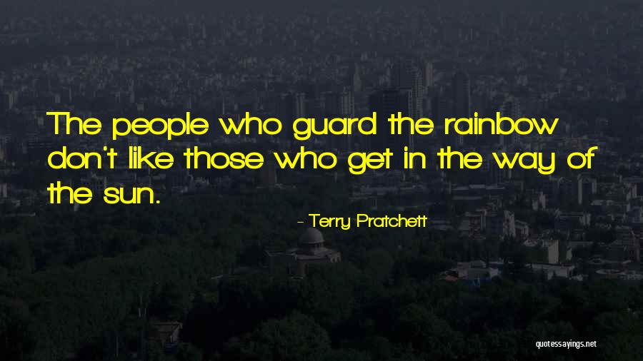 Rainbow Way Quotes By Terry Pratchett Rainbow Way Quotes By Terry Pratchett