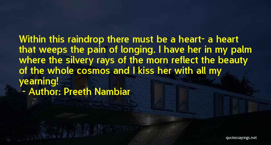 Raindrop Quotes By Preeth Nambiar