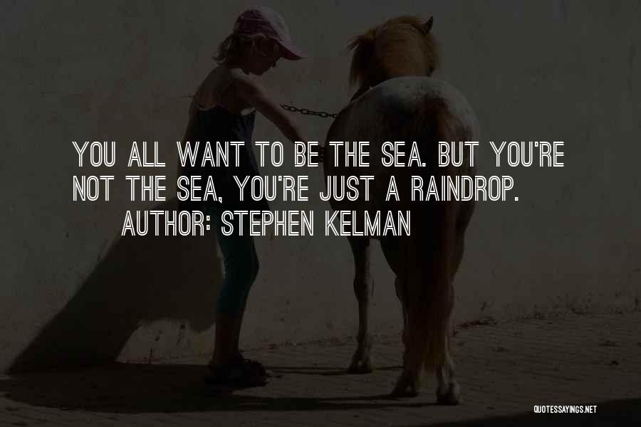 Raindrop Quotes By Stephen Kelman