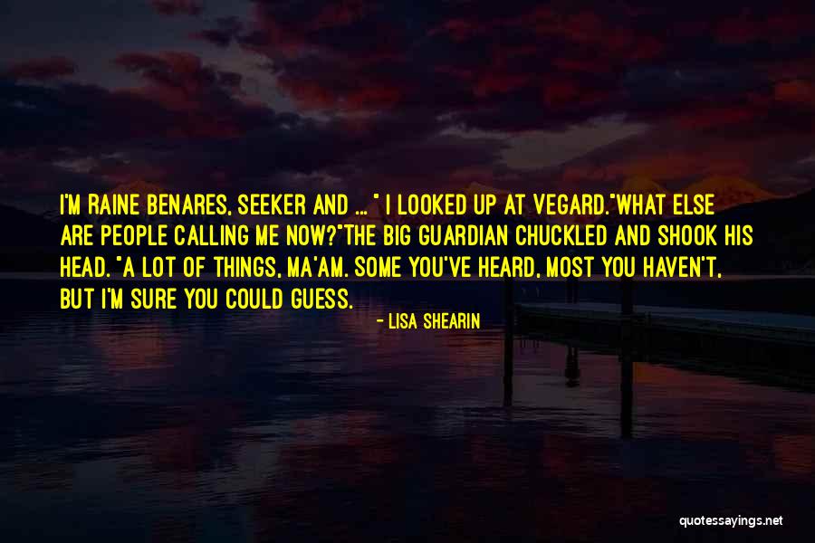 Raine Benares Quotes By Lisa Shearin Raine Benares Quotes By Lisa Shearin