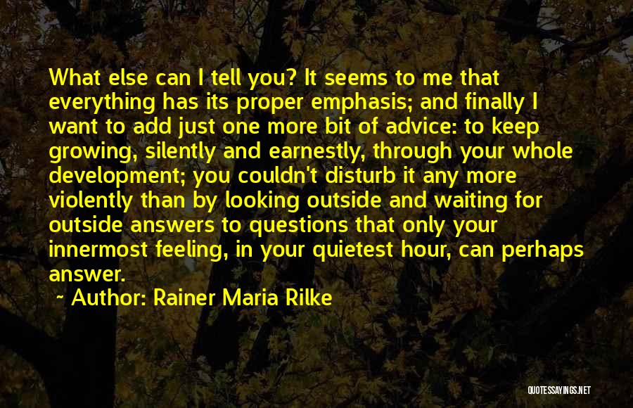 Rainer Maria Rilke Quotes 539098