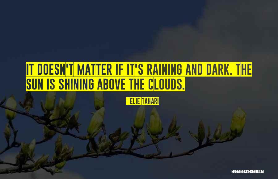 Raining Quotes By Elie Tahari