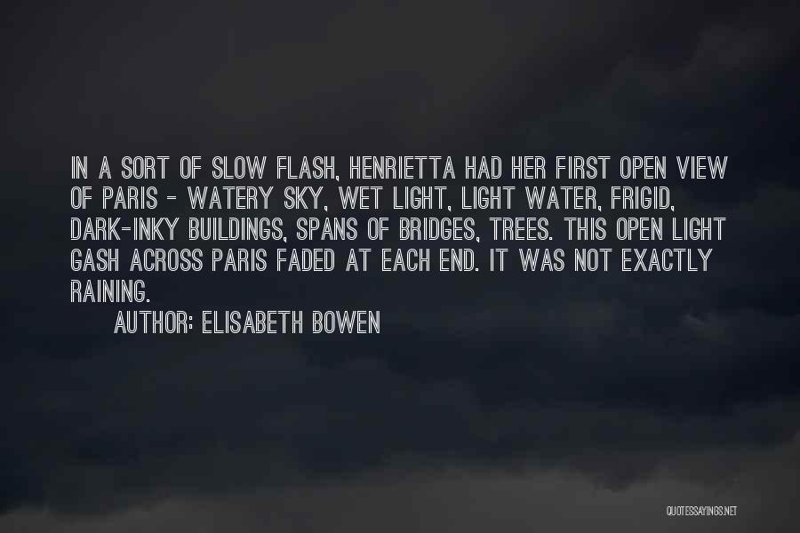 Raining Quotes By Elisabeth Bowen