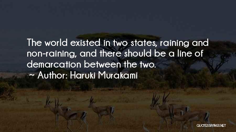 Raining Quotes By Haruki Murakami