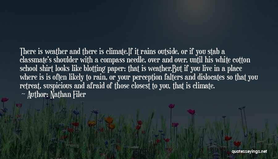 Rains Quotes By Nathan Filer