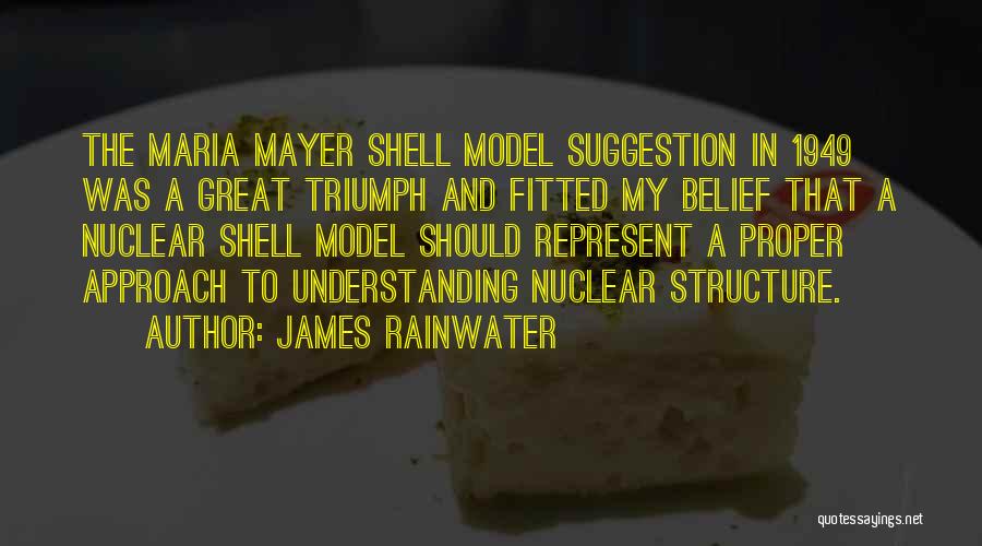 Rainwater Quotes By James Rainwater