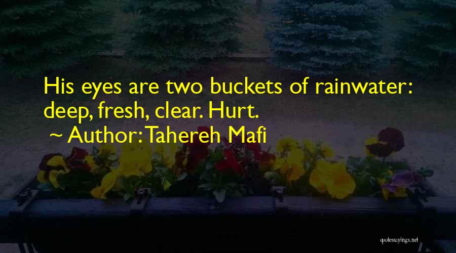 Rainwater Quotes By Tahereh Mafi