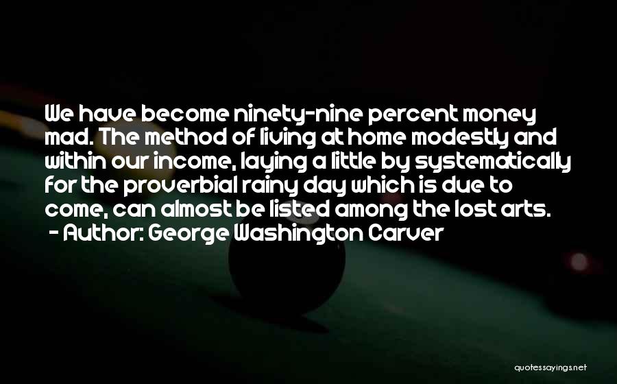 Rainy Day Quotes By George Washington Carver