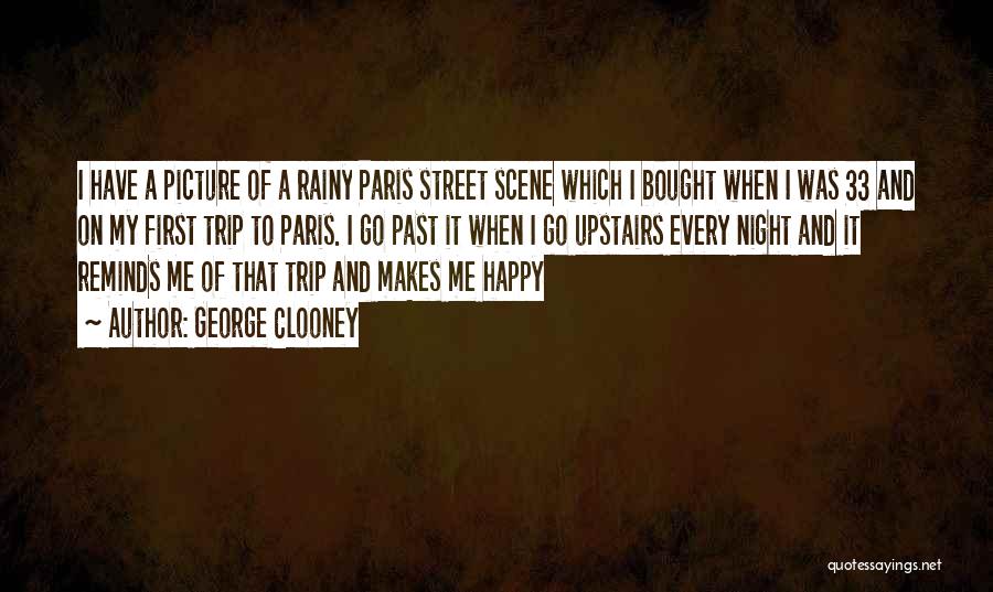 Rainy Night Picture Quotes By George Clooney