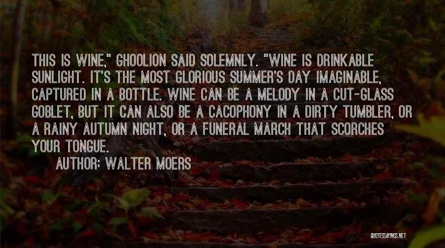 Rainy Or Rainy Day Quotes By Walter Moers