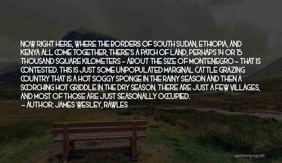 Rainy Season Quotes By James Wesley, Rawles