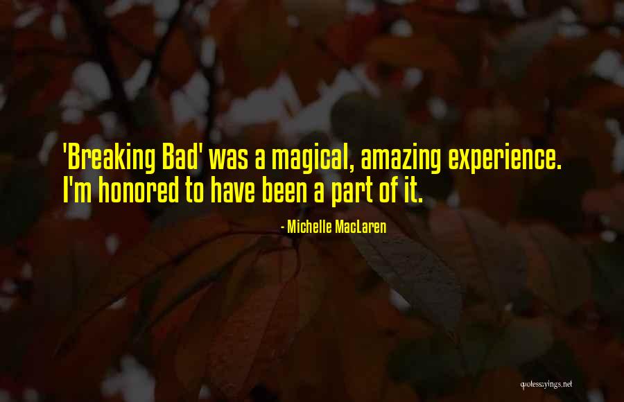 Rairai Quotes By Michelle MacLaren Rairai Quotes By Michelle MacLaren