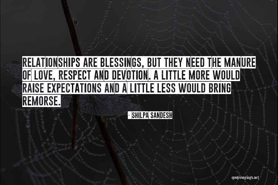 Raise Expectations Quotes By Shilpa Sandesh