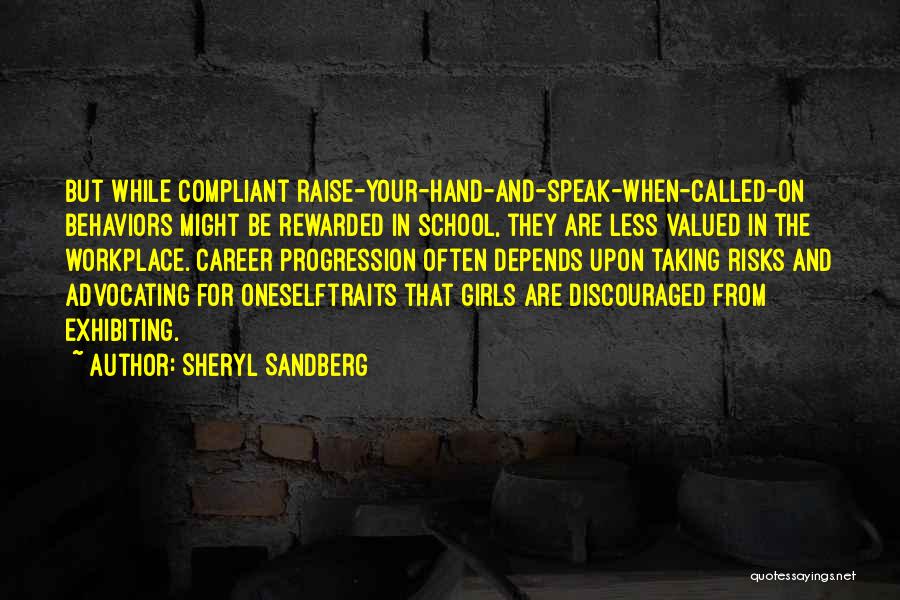 Raise Your Hand Quotes By Sheryl Sandberg