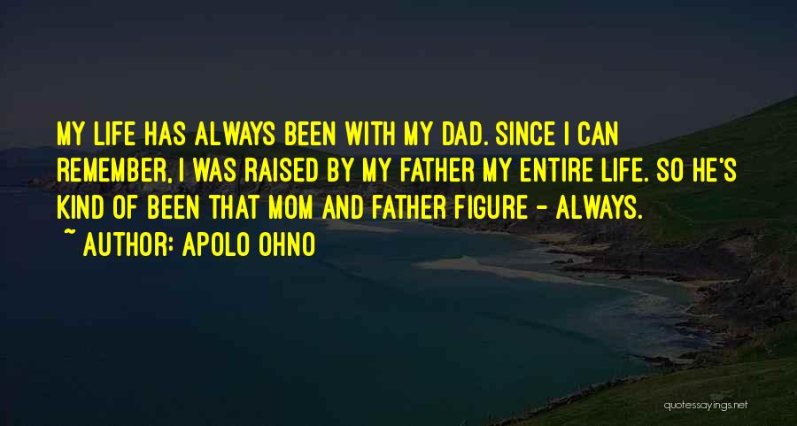 Raised By Mom Quotes By Apolo Ohno