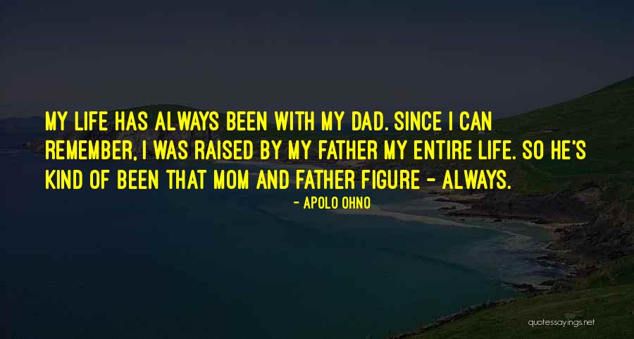 Raised By Mom Quotes By Apolo Ohno