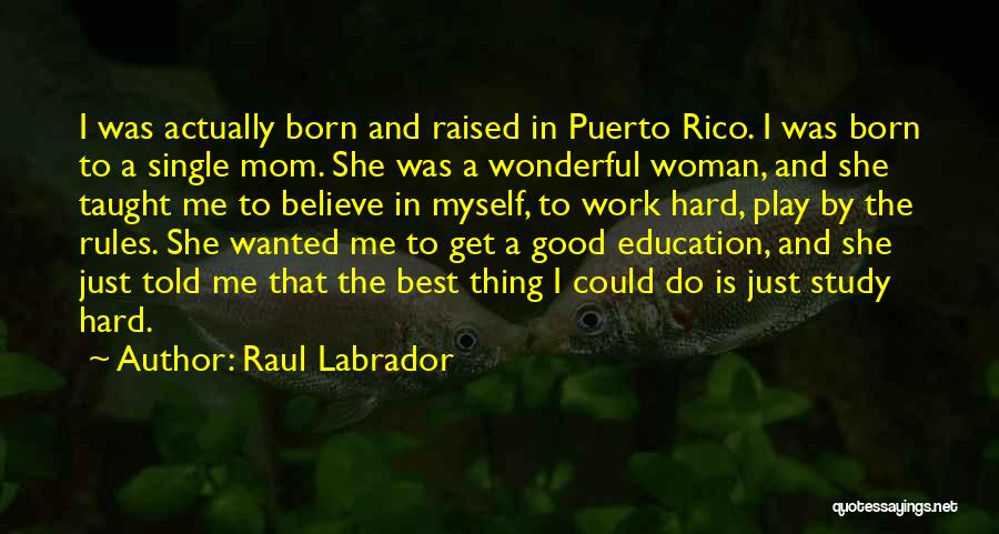 Raised By Mom Quotes By Raul Labrador