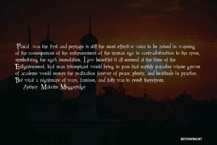 Raised Quotes By Malcolm Muggeridge