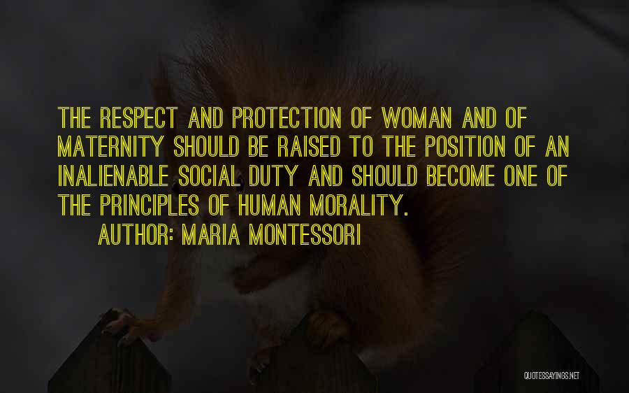 Raised With Respect Quotes By Maria Montessori