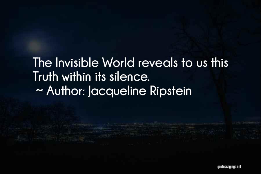 Raising Consciousness Quotes By Jacqueline Ripstein