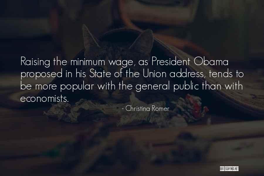 Raising Minimum Wage Quotes By Christina Romer Raising Minimum Wage Quotes By Christina Romer