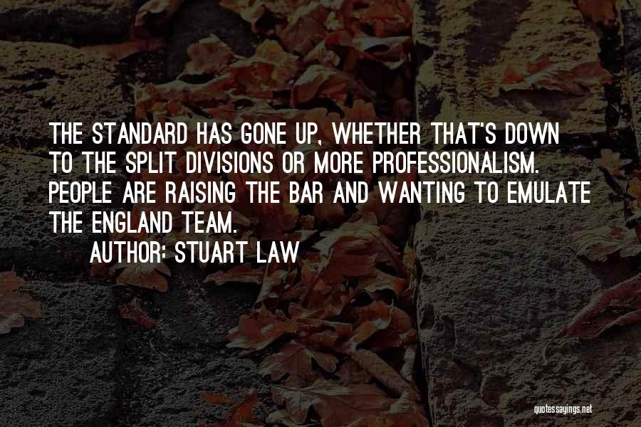 Raising The Bar Quotes By Stuart Law