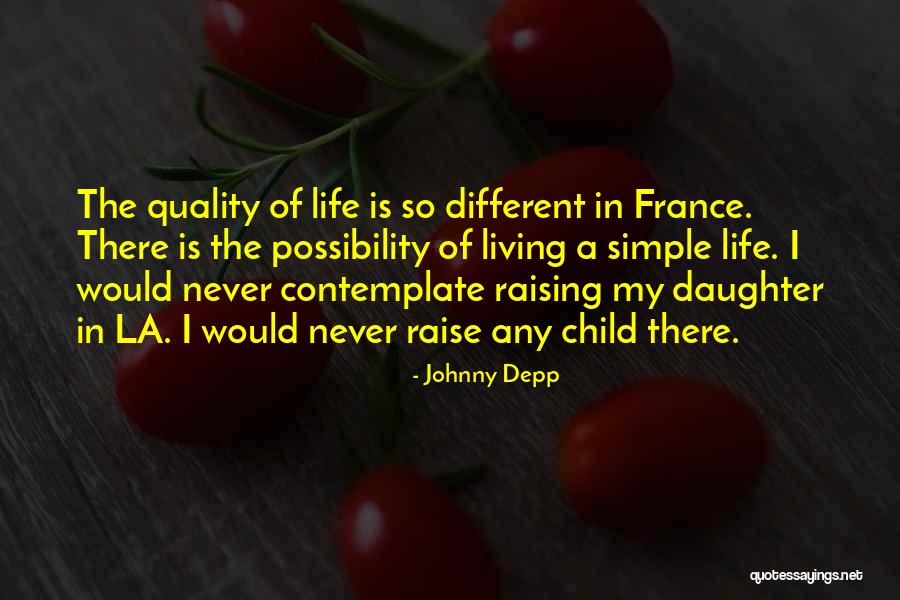 Raising Your Child Quotes By Johnny Depp