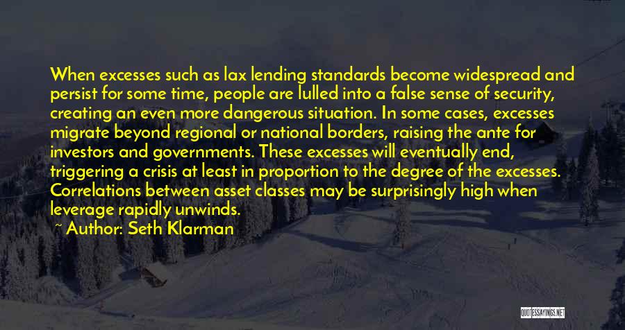 Raising Your Standards Quotes By Seth Klarman