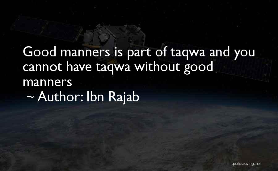 Rajab Quotes By Ibn Rajab