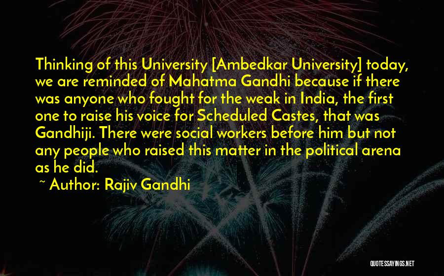 Rajiv Gandhi Best Quotes By Rajiv Gandhi