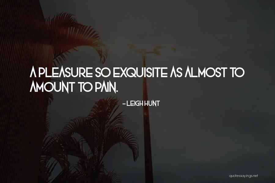 Rajshekhar Mansoor Quotes By Leigh Hunt Rajshekhar Mansoor Quotes By Leigh Hunt